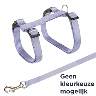Trixie Kattuig+riem ASS 27-45X1CM 4ST