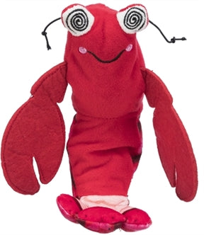 Trixie Spartel Garnaal Catnip Rood 23CM
