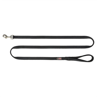 Trixie Riem Premium Zwart 180X1,5CM