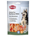 Trixie Denta BBQ Chick Rolls 12CM 6X80GR
