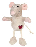 Trixie Muis Pluche Beige 11CM