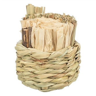 Trixie Mand Gras Met Hooi 9X9X9CM – Speelgoed