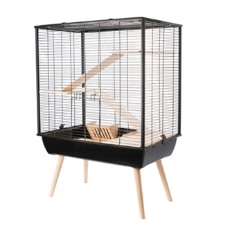 Zolux Neo Cosy Cage Zwart 78X48X80 cm