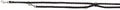 Trixie Riem Cavo Zwart/grijs 200X1,2CM