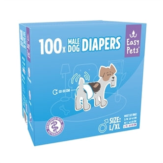 Easypets Hondenluiers Reu L/xl 100S