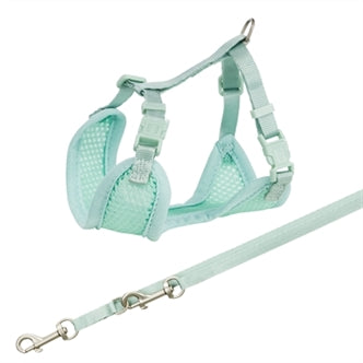 Trixie Puppytuig+loopl Mint 26-34 X1cm