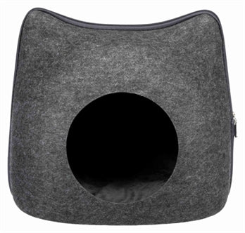Trixie Relax Iglo KAT Vilt Grijs 38X37X35C