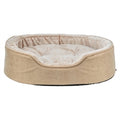 Trixie Vital Mand Lino Oval Be/cr 60X45CM
