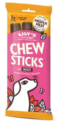 Lily Dog Chew Sticks Beef 120GR 3ST