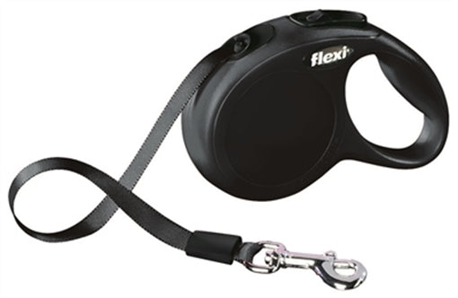 Flexi Classic Tape Zwart Xs 3MTR