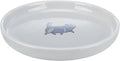 Trixie Voerbak Plat Grijs 23CM 600ML 4ST