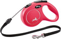 Flexi Classic Cord Rood M 5MTR