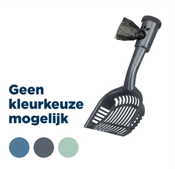 Trixie Katbakschep+poepzakjes 38CM 4ST