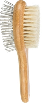 Trixie Borstel Dubbel Bamboe 19X5CM