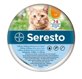 - Seresto Teken+vlooienband Kat