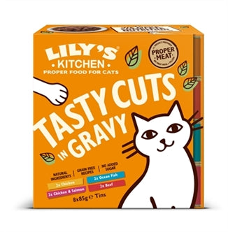 Lily Cat Tasty Cuts Gravy Mp 8X85GR