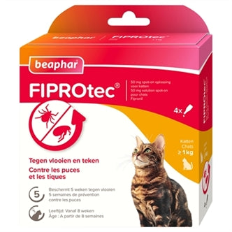 Beaphar - Fiprotec Kat Spot on 3+1 Pip >1KG