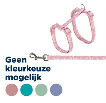 Trixie Kattentuig+riem Geo Ass 27-45X1CM – Halsbanden/Lijnen Overig
