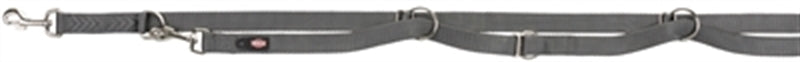 Trixie Riem Premium MP Grijs 200X2,5CM