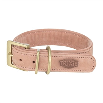 Trixie HB Pure Leer Roze 52-63X4CM