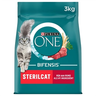 Purina One Sterilcat Rund/tarwe 3KG