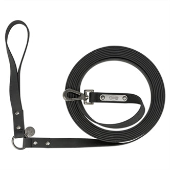 Trixie Sleeplijn Cityst PVC Zwart 5MTR