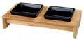 Trixie Trixie Voerset Keramiek + Hout 200 Ml 28x15x5 Cm
