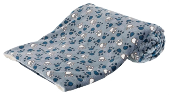 Trixie Deken Tammy Blauw/beige 150X100CM