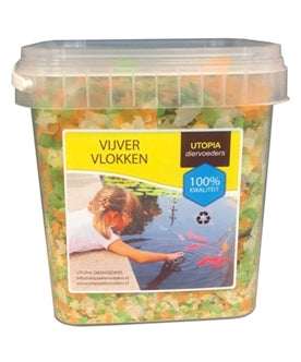 Utopia Vijvervlokken 325 gram 2,5 liter – Visvoer
