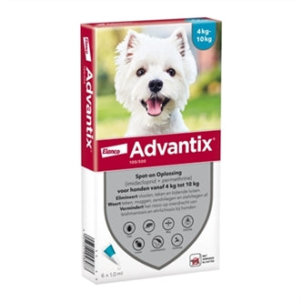 - Advantix Spot on 4-10KG 6 Pip
