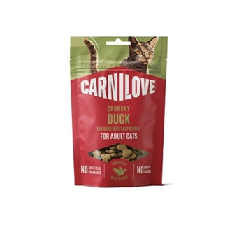 Carnilove Crunchy Snack Duck/raspberry 50 gram – Snacks Koek
