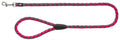 Trixie Riem Cavo Fuchsia/grijs 100X1,8CM