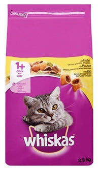 Whiskas Dr Ad Kip 3,8KG