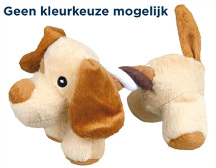 Trixie Pluche Dier MET Touw 17CM 3ST