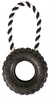 Trixie Wiel+koord Rubber 15X31CM 3ST