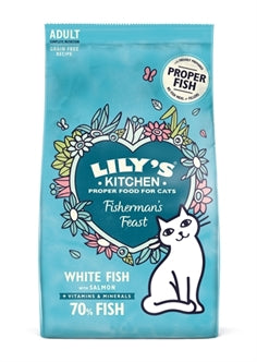 Lily Cat White Fish/salmon 2KG