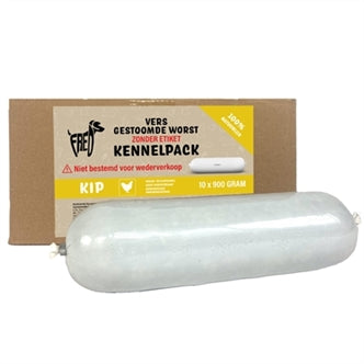 Fred Vlees Worst Kennel Kip 10X900G