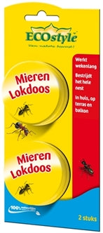 Ecostyle - Loxiran Mierenlokdozen 2 stuks – Bestrijdingsartikelen