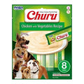 ! Inaba Dog Churu Chicken/veg 8X20G