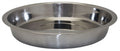 Voerbak Pup Ondiep Rvs 25CM