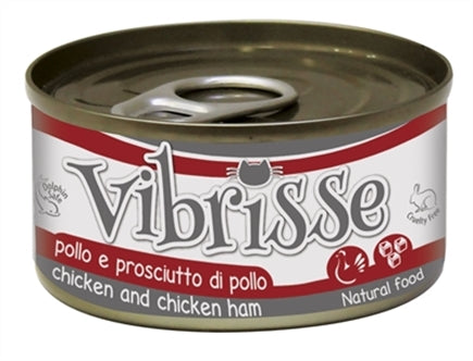 Vibrisse Cat Chicken/ham 24X70GR