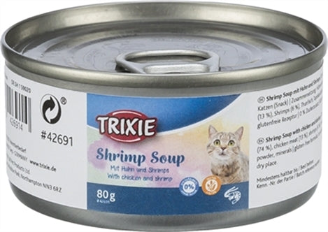 Trixie Garnalen Soep Kip/garnaal 80GR