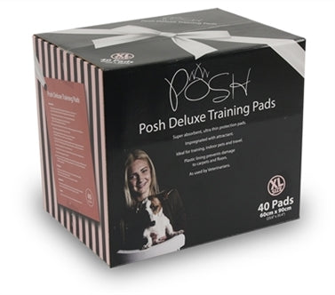 Posh Pup Training Pads 60X90CM 40ST