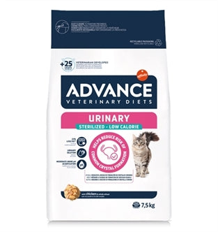 Advance Vet Cat Urin Ster Low 7,5KG