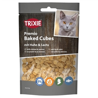 Trixie Premio Baked Cubes Kip/zalm 50GR