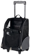 Trixie Trixie Trolley Zwart/grijs 32x25x45 Cm