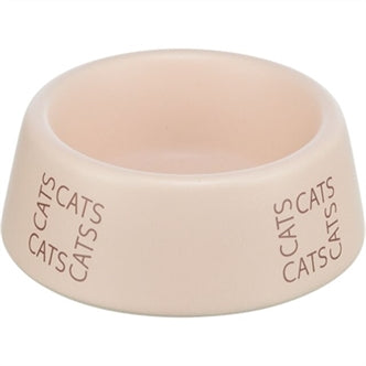 Trixie Voerbak Cats Keram Roze 150ML 4ST