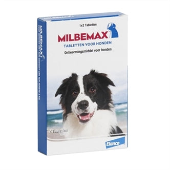 Milbemax Hond 10-50KG 2TBL