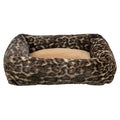 Trixie Mand Leo Hoekig Bruin 80X60CM – Bedden/Manden/Kussens