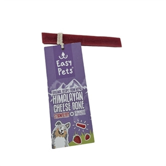 Easypets Cheese Bone Strawberry Xs